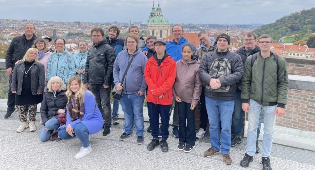 Návštěva klientů německé Diakonie v Centru MARTIN