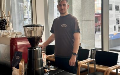 Naši klienti na akci mimo kavárnu