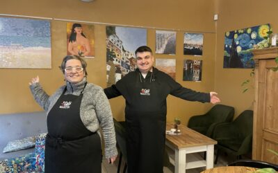 Nová výstava obrazů v Café MARTIN Karlín